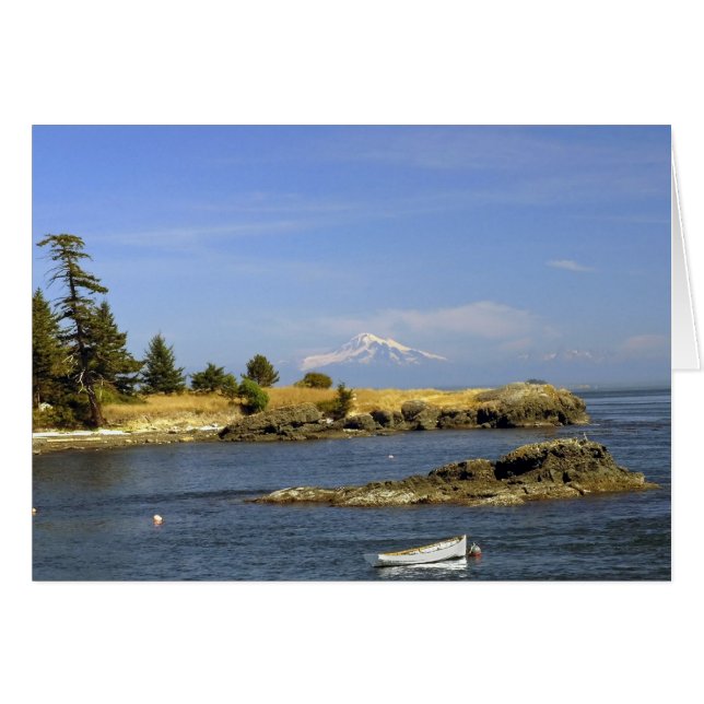 Cartão Brooks Point & Mt. Baker Card (Frente Horizontal)