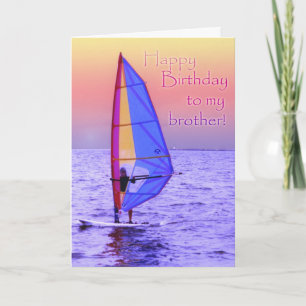 Cartão Brother birthday card