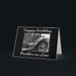 Cartão Brother in Law old Truck Birthday Greeting Card<br><div class="desc">This old truck greeting card is a great way to stay in touch with the guys in your life.  Add your special birthday message to your brother-in-law.</div>