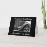 Cartão Brother in Law old Truck Birthday Greeting Card<br><div class="desc">This old truck greeting card is a great way to stay in touch with the guys in your life.  Add your special birthday message to your brother-in-law.</div>