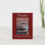 Cartão Brother Old Rusty Truck Birthday Greeting Card<br><div class="desc">This rusty ole truck would be great for a birthday note to dad,  brother,  uncle... I guess any guy would like this. Add your special message to this and make it personal.</div>