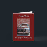 Cartão Brother Old Rusty Truck Birthday Greeting Card<br><div class="desc">This rusty ole truck would be great for a birthday note to dad,  brother,  uncle... I guess any guy would like this. Add your special message to this and make it personal.</div>