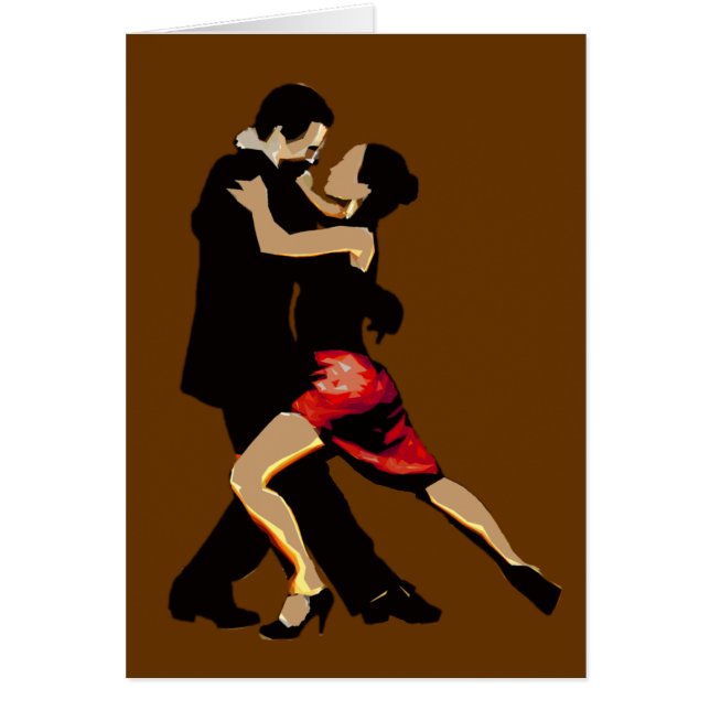 cartão brown1 abstrato (Frente)