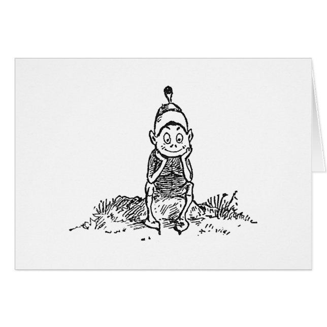 Cartão Brownie em uma ruptura (Frente Horizontal)