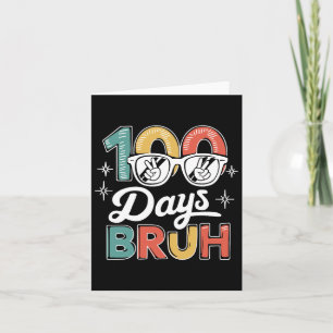 Cartão Bruh 100 Dias De Escola 100º Dia Do Pulmão Escolar