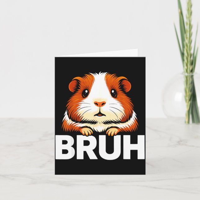 Cartão Bruh Guinea G  (Frente)