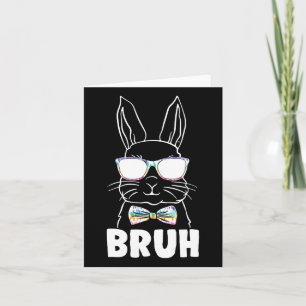 Cartão Brut Páscoa Dia Engraçado Coelho Coelho Coelho Coe