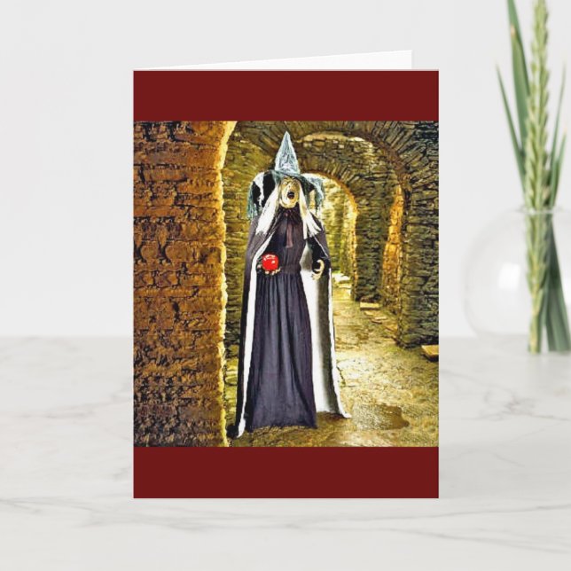 Cartão Bruxa (Frente)