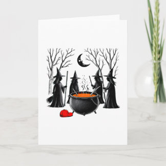 Cartão Bruxa Assustadora Halloween
