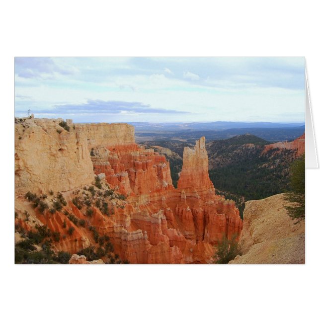 Cartão Bryce Canyon National Park, Utah, Card (Frente Horizontal)