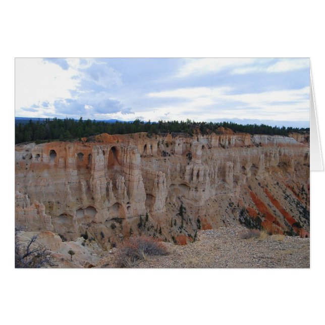 Cartão Bryce Canyon National Park, Utah, Card (Frente Horizontal)