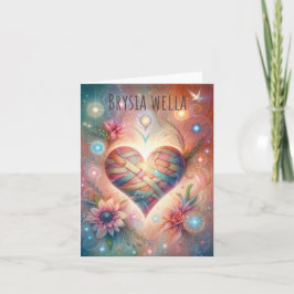 Cartão Brysia Wella Welsh Hearts Consegue Muito Em Breve