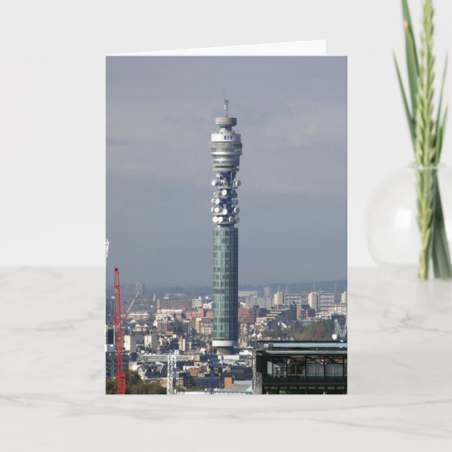 Cartão BT Tower, London, England. (Frente)