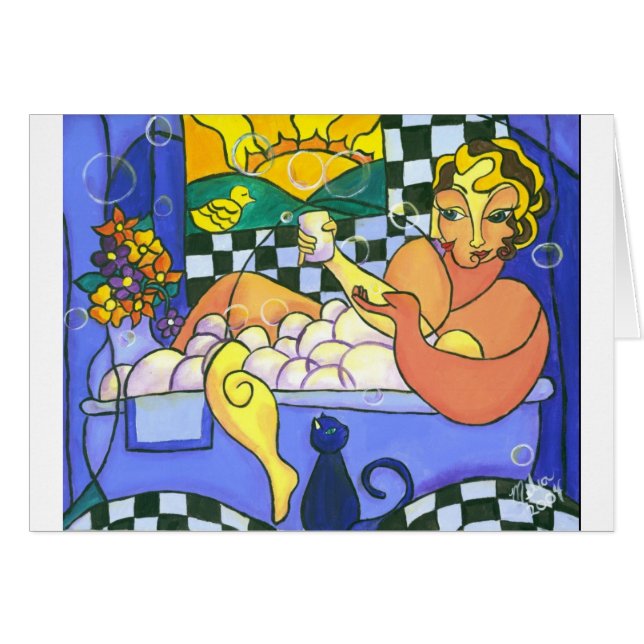 Cartão BubbleBath (Frente Horizontal)