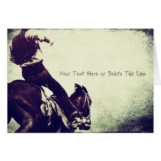 Cartão Buckaroo (Frente Horizontal)