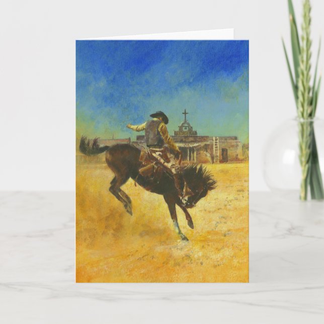 Cartão Buckaroo Greetings Card (Frente)