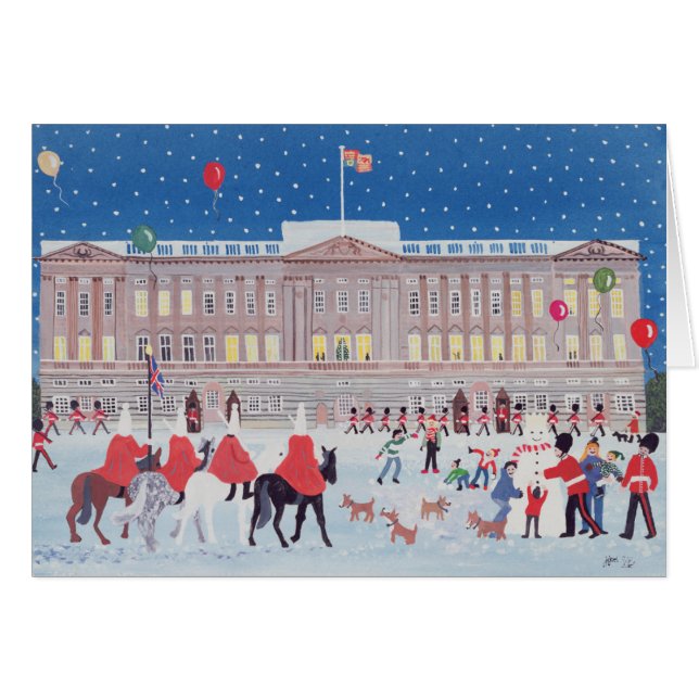 Cartão Buckingham Palace Londres (Frente Horizontal)