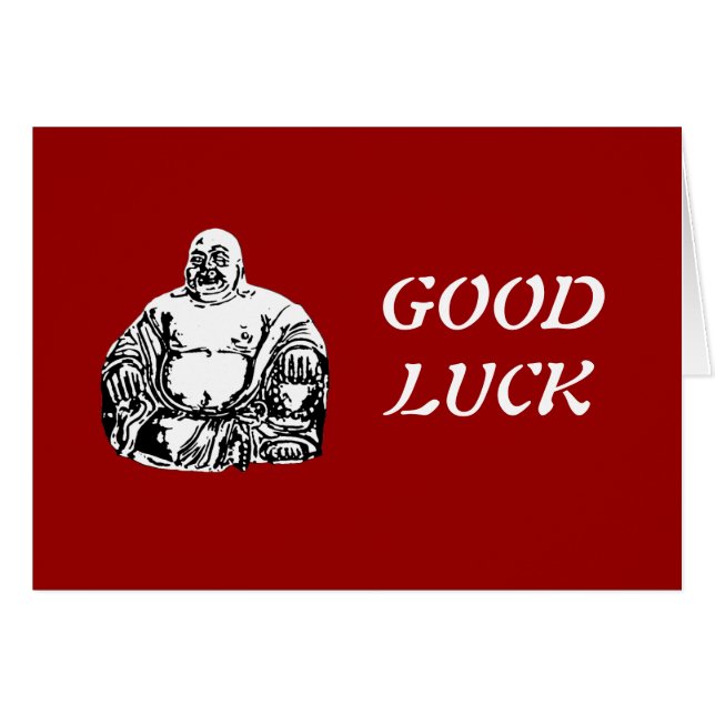 Cartão buda (Frente Horizontal)