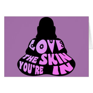 Cartão Buda Amor Roxo