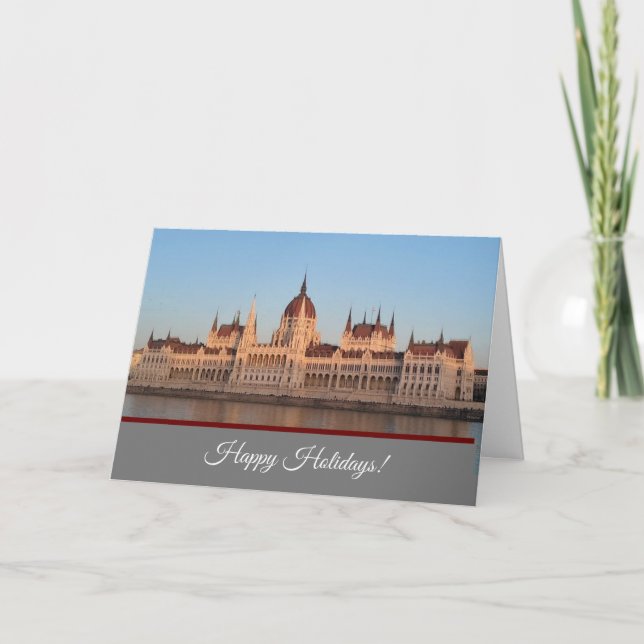 Cartão Budapest Christmas Card (Frente)