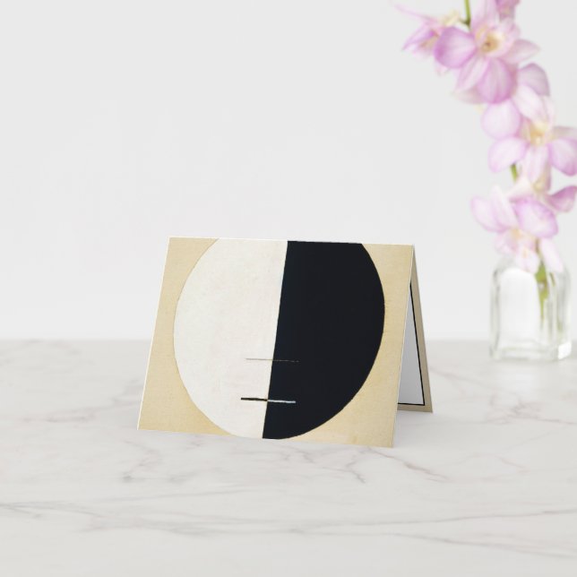 Cartão Budas fala sobre a Terra por Hilma (Orquídea)