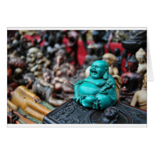 Cartão Buddha de riso feliz!