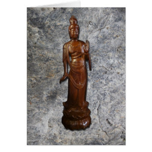 Cartão Buddha fêmea