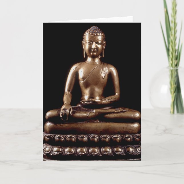 CARTÃO BUDDHA GREETING CARD (Frente)