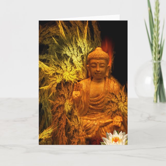 Cartão Buddha/Greeting Cards (Frente)
