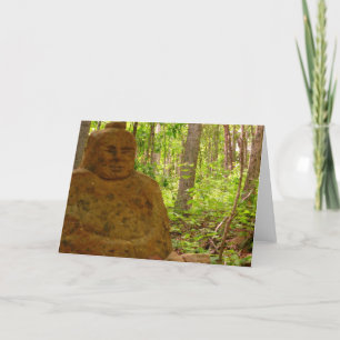 Cartão Buddha Of The Trees_card