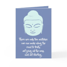 Buddha Road to Truth Greeting Card