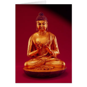 Cartão Buddha Vairocana, dinastia de Tang