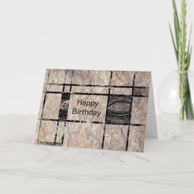 Cartão Buddha's Eye Happy Birthday Card (Frente)