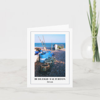 Cartão Budleigh Salterton, Devon, Cornualha