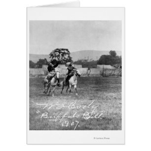 Cartão "Buffalo Bill", Cavalo Nocivo