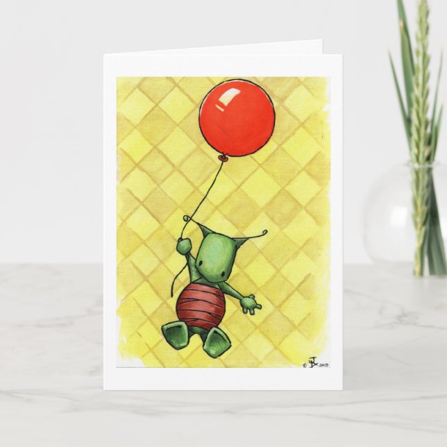 Cartão bugball birthday (Frente)