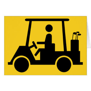 Cartão Buggy Golf