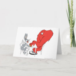 Cartão BUGS BUNNY™ e Gossamer 2