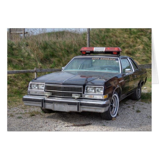 Cartão Buick Le Saber (Frente horizontal)