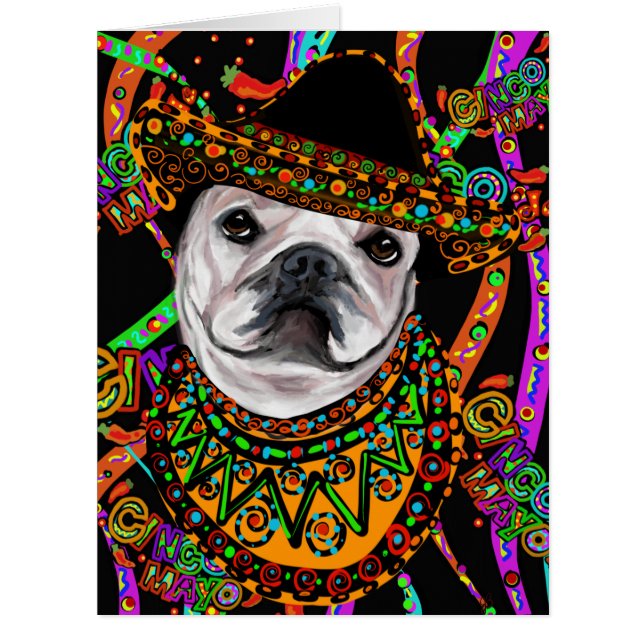 Cartão Buldogue (Frente)
