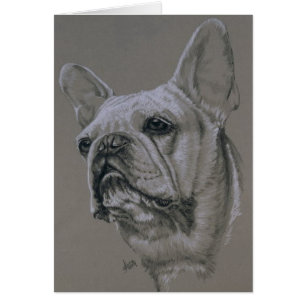 Cartão Buldogue francês