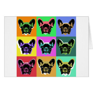 Cartão Buldogue francês