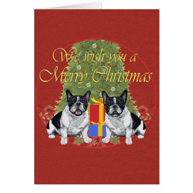 Cartão Buldogue Francês (Frente)