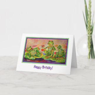Cartão Bull Session Birthday Card