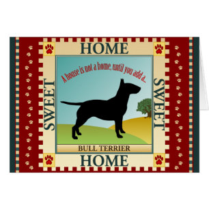 Cartão Bull terrier