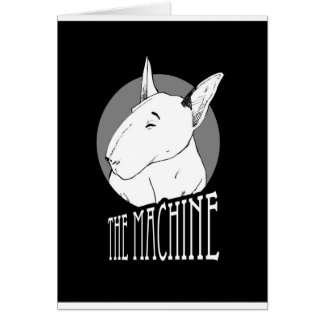 Cartão bull terrier