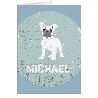 Cartão BullDog francês