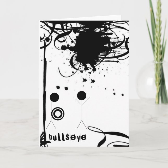 Cartão Bullseye (Frente)