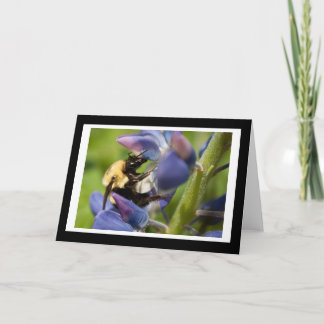 Cartão Bumblebee Blank Greeting Card