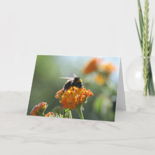 Cartão BUMBLEBEE Blank Note Card